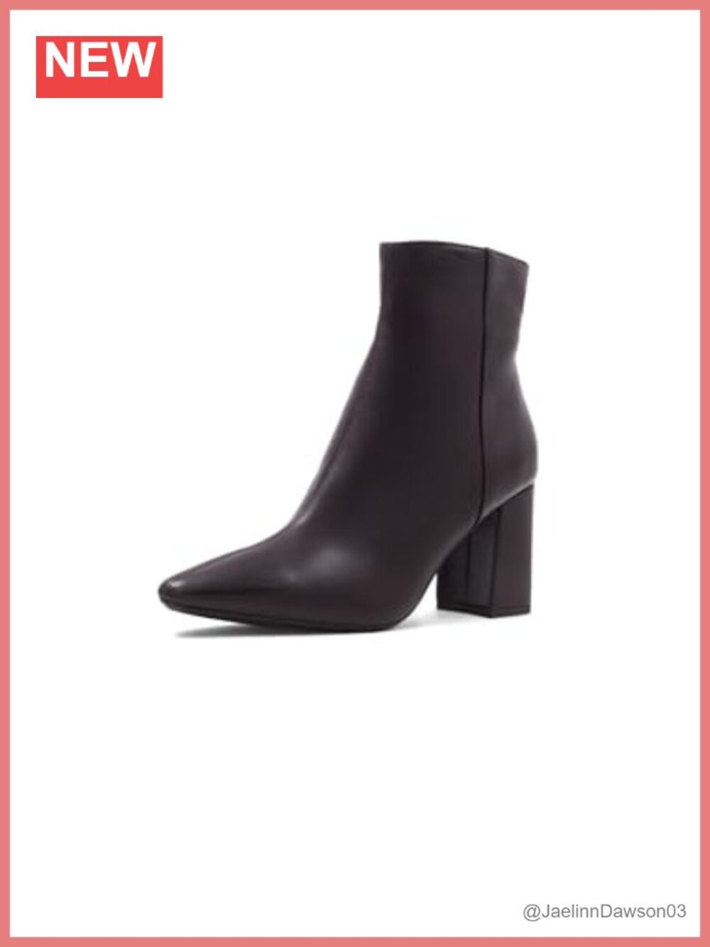 Women's Fashion Bootie Leather Ankle Boots Zip Water Resistant Made in Italy